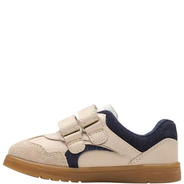 CLARKS KIDSS STRAP TRAINER - NEUTRAL